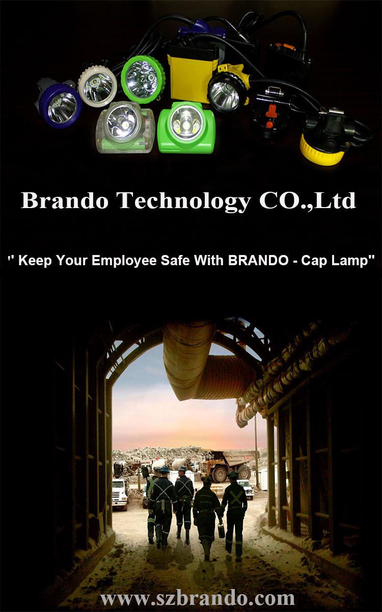 Keep Your Employee Safe with BRANDO - Cap Lamp