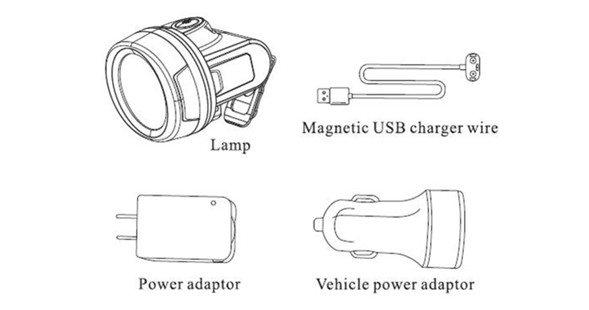 KL2.5LM C cordless miner cap lamp