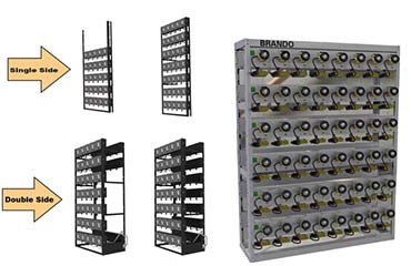 BRANDO Modular Design Charger Rack