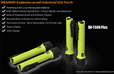 Brando newest led explosionproof flashlight looking for distributors