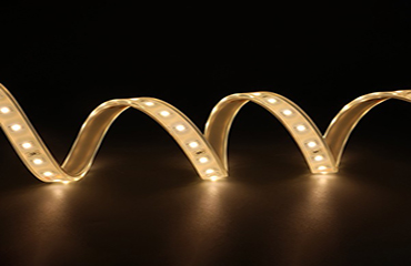 Warm Color 3000K Flexible LED Rope Light for Sauna Steam Room