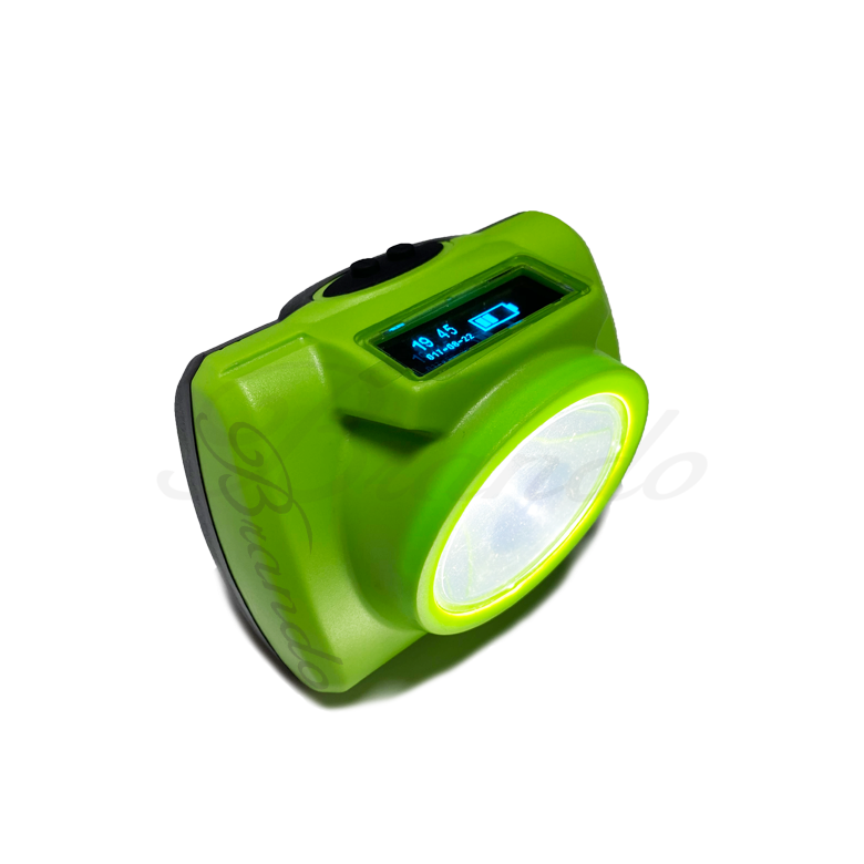 KL6-C Cordless Miner Cap Lamp with OLED Display