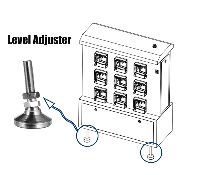 LED mining lamp charger rack