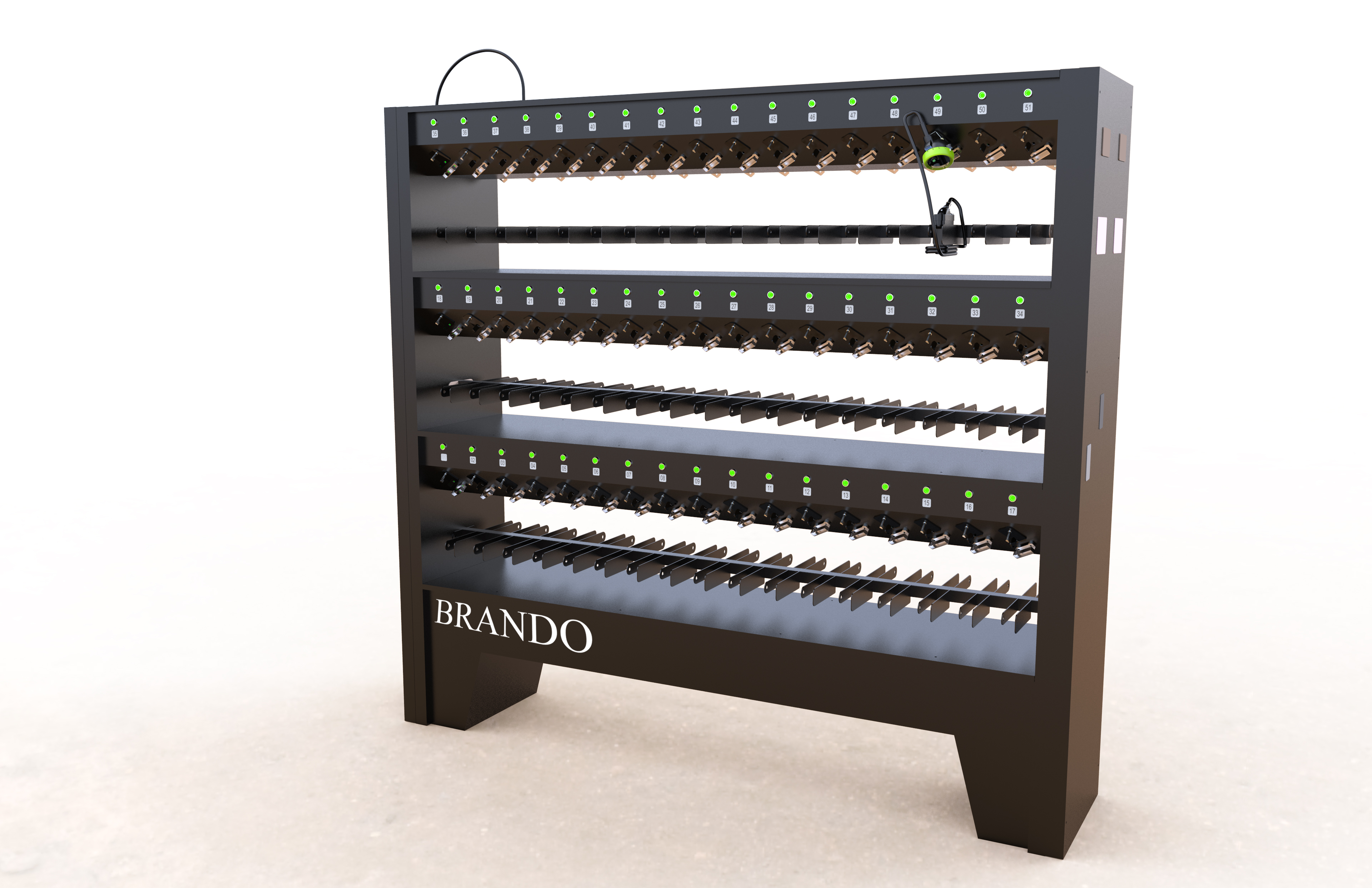 BRANDO new 102 units charger racks